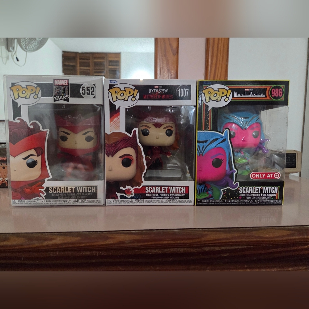 Scarlet Witch Funko Pops